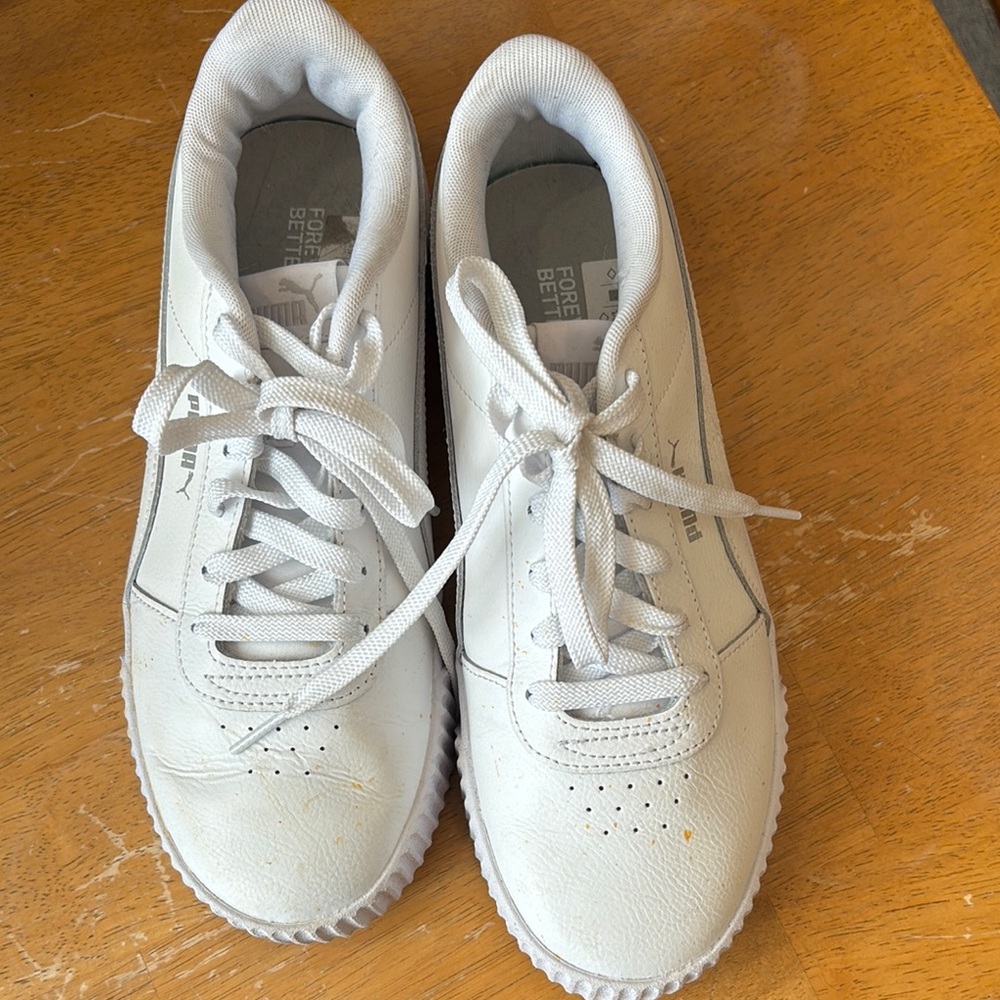 White Athletic Sneakers